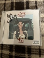 Lana Del Rey Lust for Life CD Signed