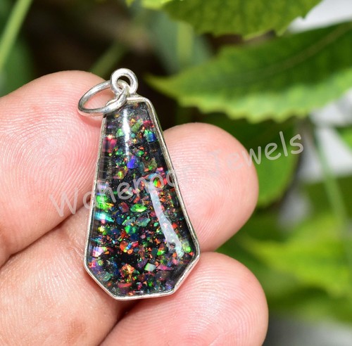 925 sterling silver pendant - silver,