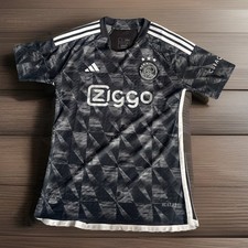 ⚽ Adidas Ajax Amsterdam 2023/24 Third Shirt – Small – Black/White