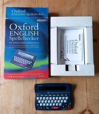 SEIKO ER1600 Boxed Oxford Crossword Solver, Spellchecker, Thesaurus, Calculator