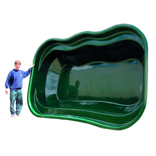 Fibreglass preformed pond - fibreglass,