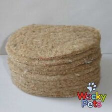 CANARY NEST FELTS x 10. Nesting Pan Felts 5 Inch for Bird Breeder / Aviary