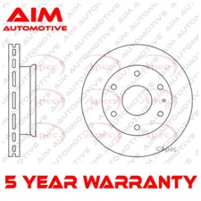 Brake Disc Front Aim Fits