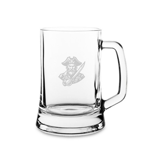 Laser engraved pirate glass - laser,