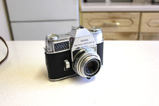 1960s Kodak Retina Reflex 3 SLR Film Camera & Case for Spares or Repair (4963)