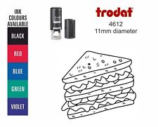 Sandwich Rubber Stamp, cafe