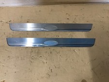 FORD FOCUS MK3 TITANIUM ZETEC S INNER DOOR SILL SILVER SCUFF KICK GUARDS COVERS