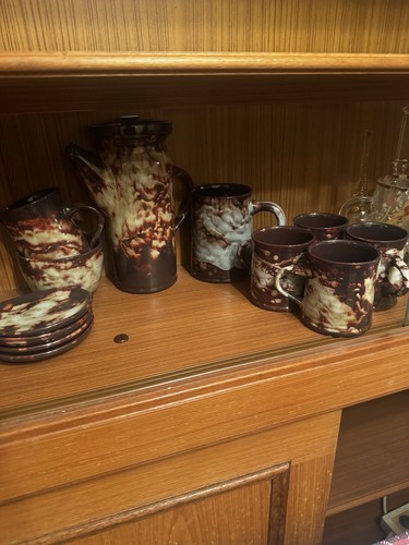 Ewenny pottery set - ewenny,