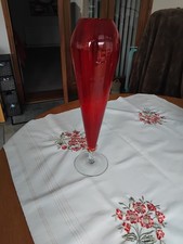 Large Unusual Shaped Red Art