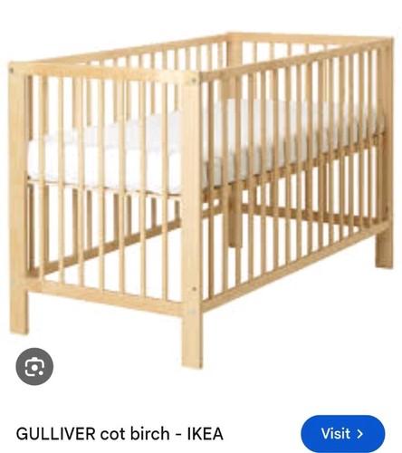 Ikea gulliver cot birch wood - ikea,