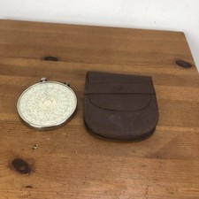 1930's Fowlers Universal calculator in original leather case