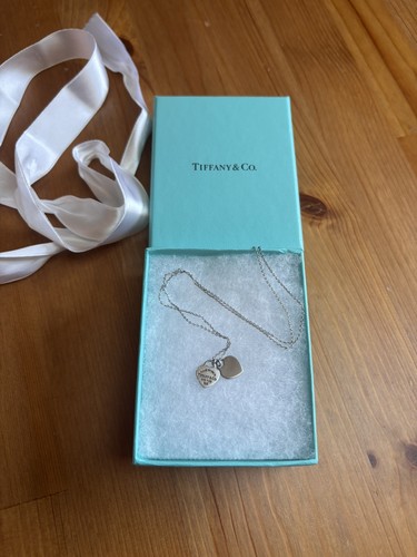 Tiffany double heart tag - tiffany,