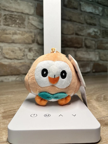 Pokemon rowlet plush keyring - rowlet,
