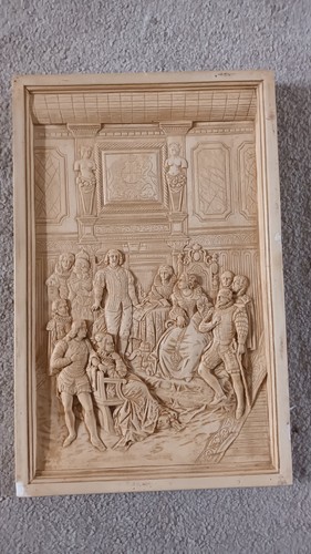 Antique victorian plaster - antique,