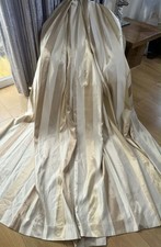 Cream Champagne Gold Striped