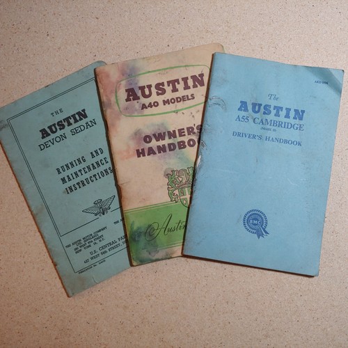 Austin car handbooks - austin,