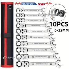 10pcs 6-22mm Flexible Ratchet