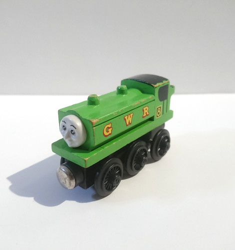 Thomas wooden railway train - thomas,