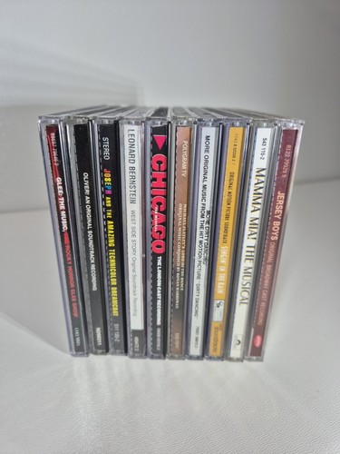 Soundtrack musicals cd - 10,