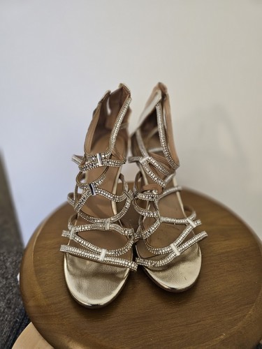 Aldo strappy gold diamonte - strappy,
