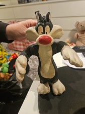 Vintage 1999 Looney Tunes Sylvester Rubber Toy