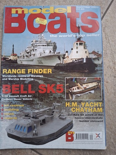 Model boats magazine september - model,