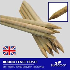 Round Fence Post | 2.4m x 60mm | 10 Pack