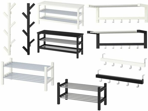 Ikea new tjusig shoe rack - shoe,