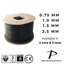 Black Flex Round cable 2 3