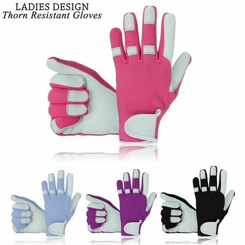 Ladies men leather gardening - leather,