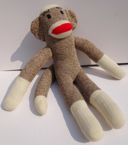 Classic sock monkey plush - classic,