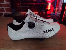 Lake CX301 Carbon Road Shoes White EU43/UK9 - £250 