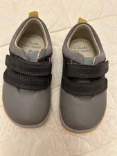 Clark’s First Shoes 6F ABC 123 Brand New with Labels - easy fabric Fastening