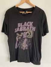 Black Sabbath Tee Shirt Size