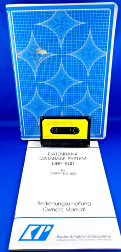 Sharp 800 dbp 800d - mz-800, --