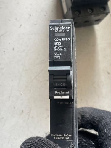 Schneider qovs rcbo amp 30ma - 6,