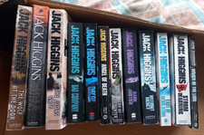 12 x JACK HIGGINS Thriller