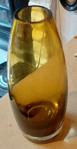 Riihimaki art glass vase 1365 - art,