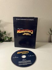 MADAGASCAR 3 2012 Oscars Academy Awards Screener DVD (FYC)