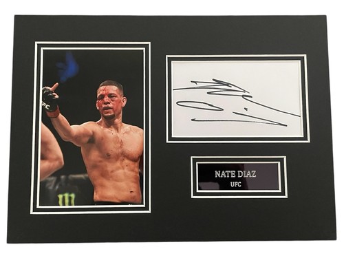 Nate diaz signed - nate,