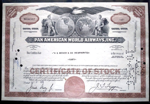 Pan american airways eagle - american,