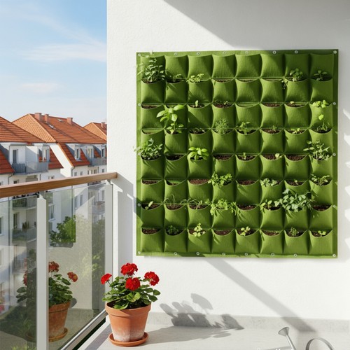 Pocket planting bag wall - bag,