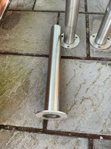 Safety bollard post stainless - safety,
