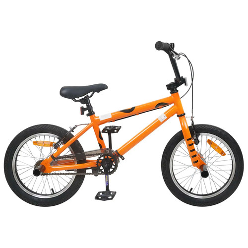 Kids bmx bike orange - orange, 16in