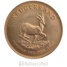 1oz krugerrand gold coin - gold,