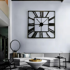 60cm Square Wall Clock Living