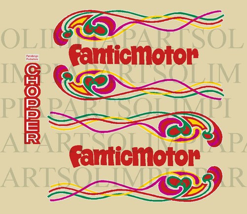 Fantic motor chopper - chopper, hippy