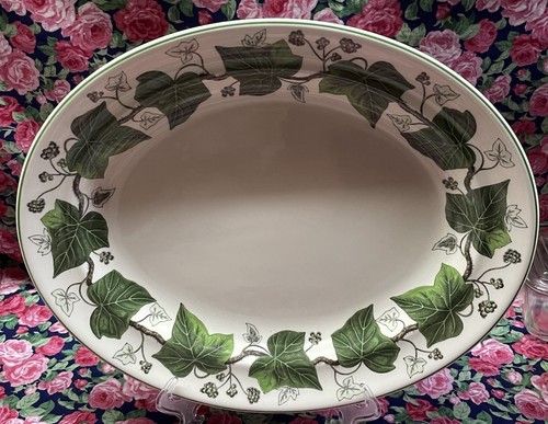 Wedgewood napoleon ivy - ivy, oval