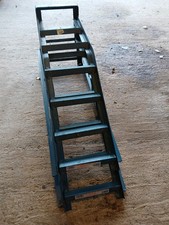 Car Ramps Pair Of 2 Ton Heavy Duty Metal Vehicle Lift Garage Maintenance