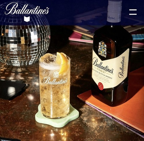 Ballantines finest whisky - ballantines,